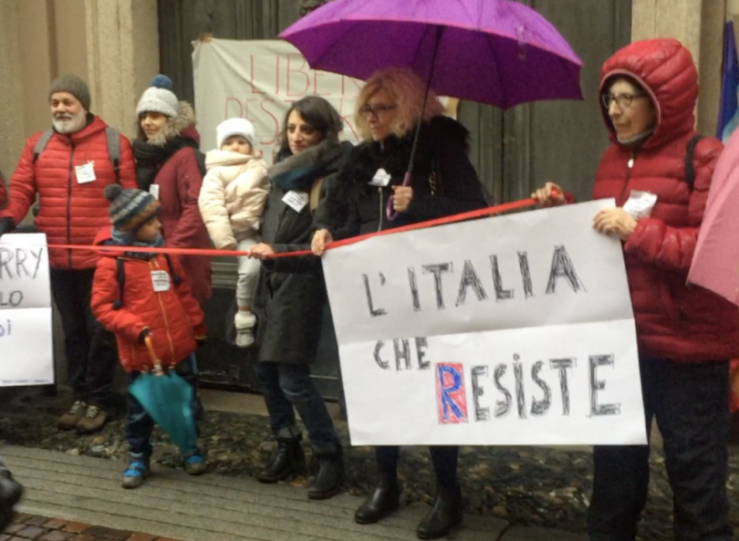 VIDEO - La manifestazione «L’Italia che resiste» a Casale